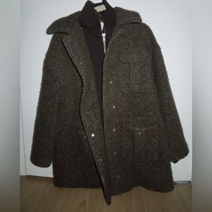 Ganni wool coat.